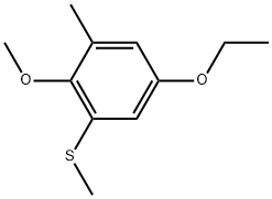 5-Ethoxy-2-methoxy-1-methyl-3-(methylthio)benzene Structure