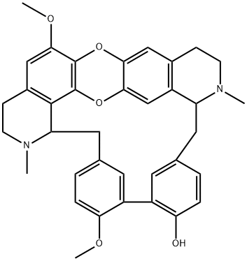 Tiliacorine Structure