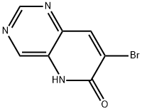 7-Bromopyrido3,2-dpyrimidin-6(5H)-one Structure