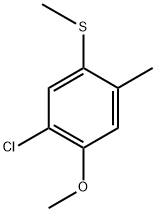 (5-Chloro-4-methoxy-2-methylphenyl)(methyl)sulfane Structure