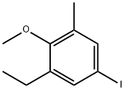 1-ethyl-5-iodo-2-methoxy-3-methylbenzene Structure