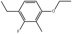 1-Ethoxy-4-ethyl-3-fluoro-2-methylbenzene Structure