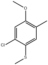 (2-Chloro-4-methoxy-5-methylphenyl)(methyl)sulfane Structure