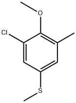 (3-Chloro-4-methoxy-5-methylphenyl)(methyl)sulfane Structure