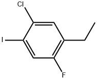 1-chloro-5-ethyl-4-fluoro-2-iodobenzene Structure