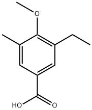 3-ethyl-4-methoxy-5-methylbenzoic acid Structure