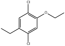 1,4-Dichloro-2-ethoxy-5-ethylbenzene Structure