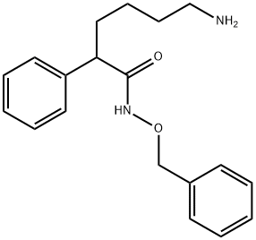 6-Amino-N-(benzyloxy)-2-phenylhexanamide Structure