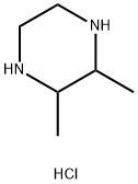 Piperazine, 2,3-dimethyl-, hydrochloride (1:2) Structure