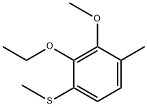 (2-ethoxy-3-methoxy-4-methylphenyl)(methyl)sulfane 구조식 이미지