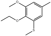 (2-ethoxy-3-methoxy-5-methylphenyl)(methyl)sulfane Structure