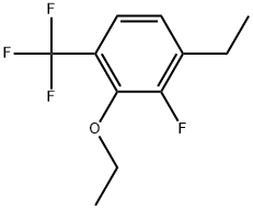 2-ethoxy-4-ethyl-3-fluoro-1-(trifluoromethyl)benzene Structure