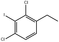 1,3-dichloro-4-ethyl-2-iodobenzene Structure