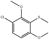 (3-chloro-2,6-dimethoxyphenyl)(methyl)sulfane Structure