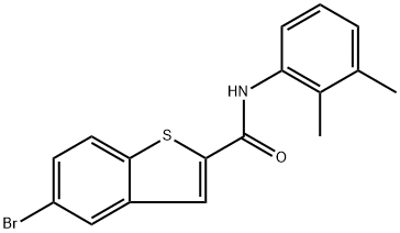 5-Bromo-N-(2,3-dimethylphenyl)benzo[b]thiophene-2-carboxamide Structure