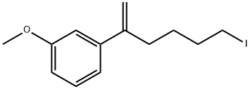 1-(5-Iodo-1-methylenepentyl)-3-methoxybenzene Structure