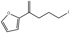 2-(4-Iodo-1-methylenebutyl)furan Structure