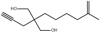 2-(5-Methyl-5-hexen-1-yl)-2-(2-propyn-1-yl)-1,3-propanediol Structure