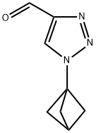 1-(Bicyclo[1.1.1]pentan-1-yl)-1H-1,2,3-triazole-4-carbaldehyde Structure