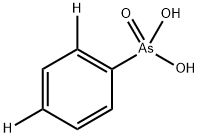 (phenyl-2,4-d2)arsonic acid Structure