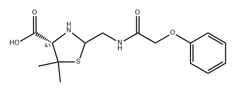Phenoxymethylpenicillin Potassium EP Impurity F Structure