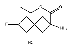 ethyl
2-amino-6-fluorospiro[3.3]heptane-2-carboxylate
hydrochloride Structure