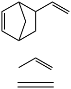 비시클로2.2.1헵트-2-엔,5-에테닐-,에텐및1-프로펜중합체 구조식 이미지