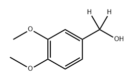 Benzenemethan-d2-ol, 3,4-dimethoxy- (9CI) Structure