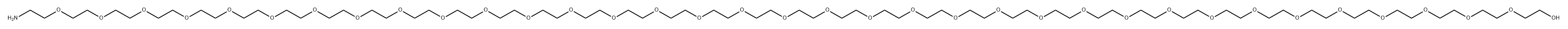 H2N-PEG36-OH Structure