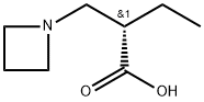 1-Azetidinepropanoic acid, α-ethyl-, (αS)- Structure