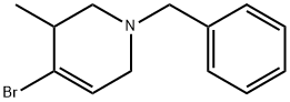 1 -benzyl-4-bromo-3-methyl-1,2,3,6-tetrahydropyridine Structure