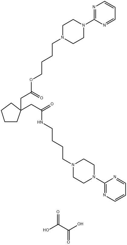 Buspirone Hydrochloride Impurity F as Dioxalate Structure