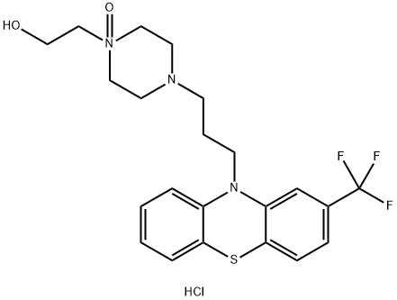 Fluphenazine N1-Oxide Dihydrochloride Structure