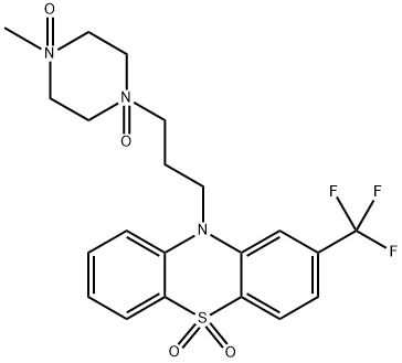 Trifluoperazine Sulfone N1,N4-Dioxide (Trifluoperazine N1,N4,S,S-Tetraoxide) Structure