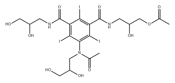 Iohexol Impurity 15(Iohexol EP Impurity O) 구조식 이미지