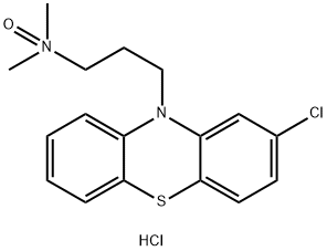 Chlorpromazine N-Oxide Hydrochloride Structure