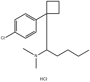 Sibutramine Related Compound C as Hydrochloride Structure