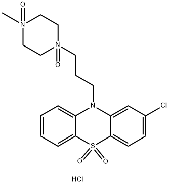 Prochlorperazine Sulfone N1,N4-Dioxide Dihydrochloride (Prochlorperazine N1,N4,S,S-Tetraoxide Dihydrochloride) Structure