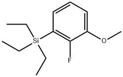 2-Fluoro-1-methoxy-3-(triethylsilyl)benzene Structure