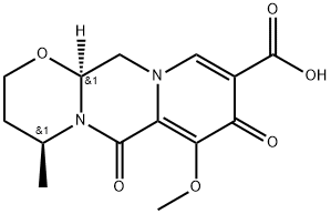 (4S,12aS)-7-Methoxy-4-methyl-6,8-dioxo-3,4,6,8,12,12a-hexahydro-2H-pyrido[1'',2'':4,5]pyrazino[2,1-b][1,3]oxazine-9-carboxylic Acid 구조식 이미지
