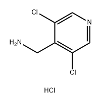 4-Pyridinemethanamine, 3,5-dichloro-, hydrochloride (1:1) Structure