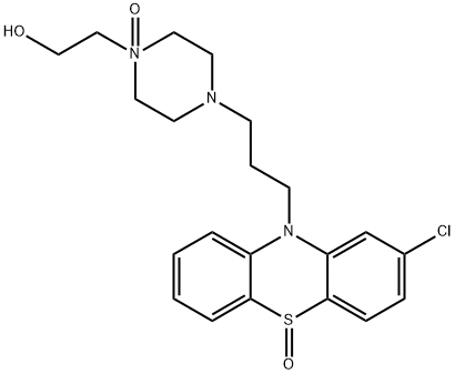 Perphenazine Sulfoxide N1-Oxide (Perphenazine N1,S-Dioxide) Structure