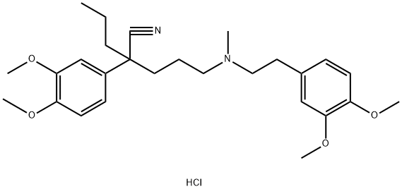 Verapamil Hydrochloride Impurity O as Hydrochloride 구조식 이미지