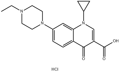 Enrofloxacin Impurity C as Hydrochloride Structure