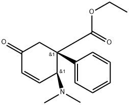 Tilidine Hydrochloride Hemihydrate Impurity E Structure