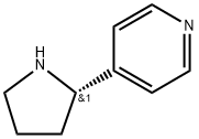 (S)-4-Pyrrolidin-2-yl-pyridine 구조식 이미지