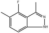 4-Fluoro-3,5-dimethyl-1H-indazole Structure