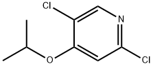 2,5-dichloro-4-isopropoxypyridine Structure