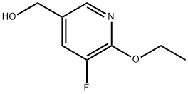 (6-ethoxy-5-fluoropyridin-3-yl)methanol Structure