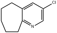 3-chloro-6,7,8,9-tetrahydro-5H-cyclohepta[b]pyridine 구조식 이미지